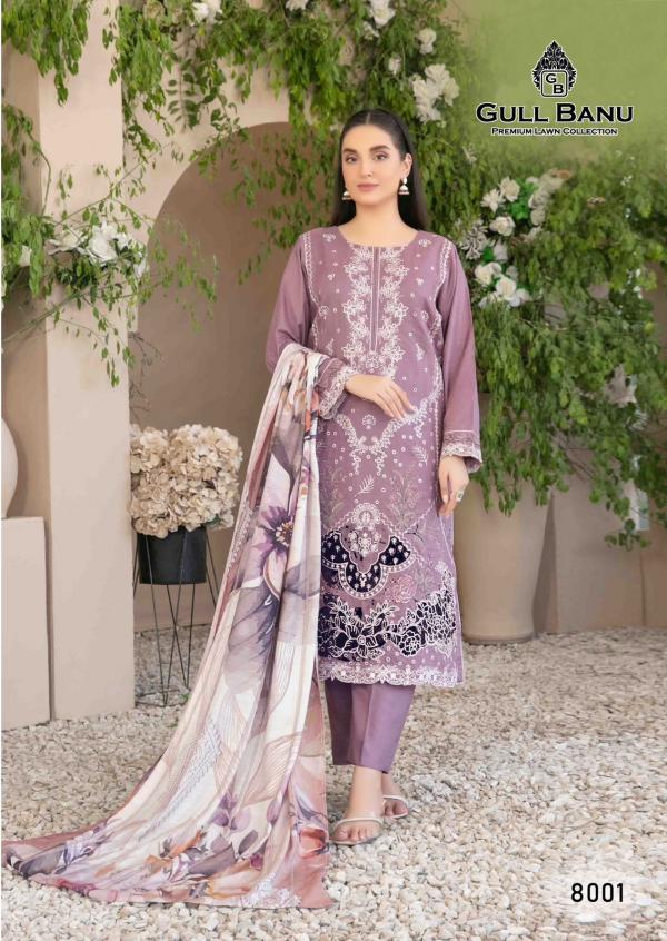 Gull Aahmed Gullbanu Vol-8 – Karachi Dress Material